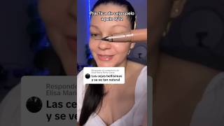 Cejas pelo a pelo TUTORIAL 🤩 thandymakeup makeup hacksdemaquillaje [upl. by Berky]