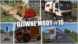 KOPARKA ZAMIATARKA FS 17 • DZIWNECIEKAWE MODY 16 [upl. by Sonitnatsok]