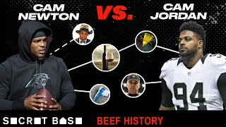 Cam Newton’s biggest troll is Cam Jordan and their beef has been entertaining as hell [upl. by Naol]