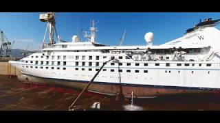 Windstar Cruises Cut The Ship In Half [upl. by Hickie]