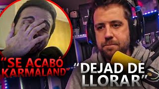 AURON HARTO de POLÉMICAS en TORTILLALAND y VEGETTA CONFIRMA el FIN de KARMALAND [upl. by Treblihp]