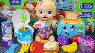 80 Minutes Kitchen Playset Satisfying Unboxing Disney Cooking ASMR with Tina Unboxing Toys [upl. by Morell]