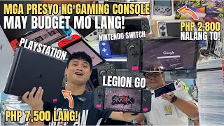 LEGIT at MURANG GAMING CONSOLES  PS4  Nintendo Switch  Anbernic  PS Vita  ROG Ally  PSP [upl. by Varini]