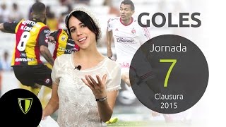 GOLES Jornada 7  Liga Mx CL 2015 [upl. by Lon]