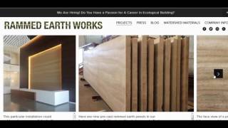 PreCast Rammed Earth Walls [upl. by Ainelec201]