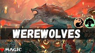 MYTHIC WEREWOLVES  Standard Gruul MTG Arena Deck [upl. by Weed]