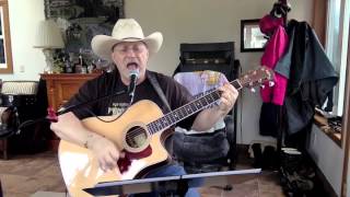 1508  Luckenbach Texas  Waylon Jennings cover with guitar chords and lyrics [upl. by Inar]