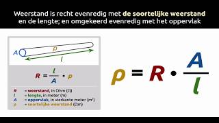 Soortelijke weerstand formule [upl. by Rachele]