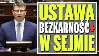 Opozycja zawiodła  „Bezkarność plus” przyjęta przez Sejm Skrót debaty w Sejmie [upl. by Felice]