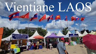 Vientiane Laos  Nroog tuam ceeb Vientiane [upl. by Bashemath982]