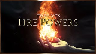 Fire Powers Pack ◈ FREE VFX ◈ Fireball and Fire Attacks ◈ Magic Power Free Effects Blackscreen [upl. by Eellek223]