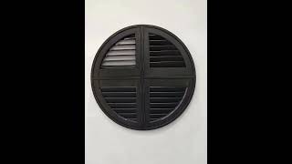 Plantation Shutters for Round Windows [upl. by Tori572]