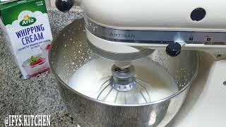 How To Make Whipped Cream Frosting [upl. by Marita]