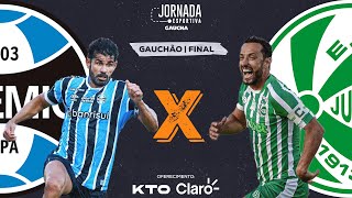 AO VIVO Grêmio x Juventude  Campeonato Gaúcho Final  Jornada Digital  06042024 [upl. by Blanchette4]