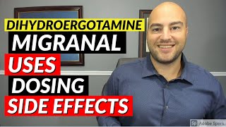 Dihydroergotamine Migranal  Pharmacist Review  Uses Dosing Side Effects [upl. by Eamanna]