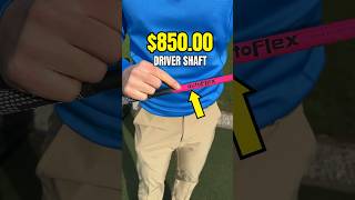 85000 Autoflex shaft VS “Cheap” driver shaft…whats better golfclub golfer golfdriver [upl. by Fabrianne]