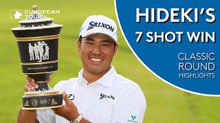 Matsuyamas SEVEN shot 2016 WGC win  Classic Round Highlights [upl. by Alexandra137]