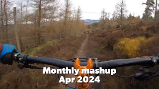 MTB Monthly Mashup  APR 2024 [upl. by Nedearb]