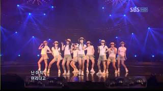 Girls Generation SNSD  SBS Girls Generation Live 1080p [upl. by Ednyl953]