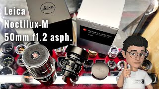 Leica NoctiluxM 50mm f12 ASPH Unboxing with Eng sub [upl. by Komsa]