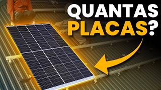 Quantas PLACAS SOLARES preciso para Gerar 1000 kWh [upl. by Orten]