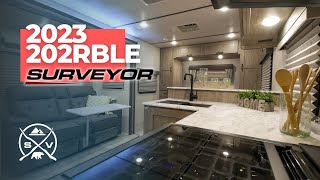 Tour the 2023 Surveyor 202RBLE Travel Trailer by Forest River [upl. by Assil]