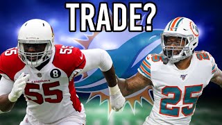 Should The Miami Dolphins Trade for Chandler Jones  Xavien Howard [upl. by Elenore866]