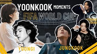 Yoonkook moments FIFA world cup [upl. by Judenberg94]