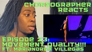 Mariandrea Villegas giving all that she needs to GIVE Choreographer Reacts Ep 23 [upl. by Erelia603]