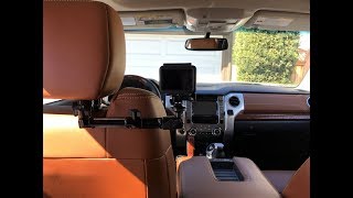 Tackform DrivePro Headrest Mount for GoPro on a 2016 Tundra [upl. by Ceil974]