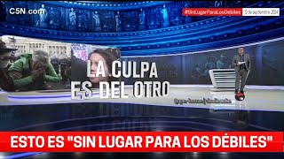 «Sin lugar para los débiles»  Programa completo 12 de septiembre 2024C5N [upl. by Nylzor]