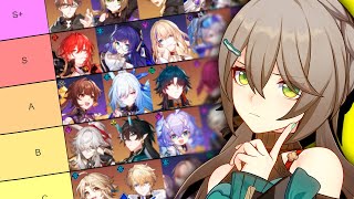 RANKING EVERY CHARACTER IN HONKAI STAR RAIL 15  UPDATED 15 CHARACTER TIERLIST [upl. by Amekahs771]