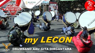 DISPLAY MY LECON DRUMBAND GITA DIRGANTARA AAU [upl. by Trauts995]