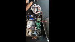 wireless door lock with VDP connection and RFID reader connection battery electronic door lock [upl. by Cointon]