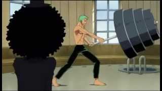 Funny One Piece  Brook and Zoro Engsub [upl. by Melany]