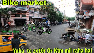 Gali ku diya ðŸ˜¡ âœ… Kya hai ya bike market ðŸ¤¯ zx10r ns 220 rs ktm shortfeed bikelover [upl. by Karena]