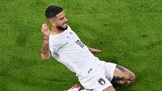 Lorenzo Insigne second goal against Belgium  Euro 2020 [upl. by Leiruh]