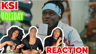 KSI  Holiday Official Music Video  UK REACTION 🇬🇧 🙌🏾💥 [upl. by Sinylg990]