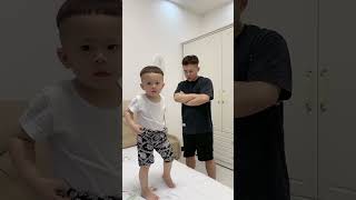 Be Sure To Watch Till The End🤣🤣funny fatherhoodlove baby cute [upl. by Nnayelhsa]