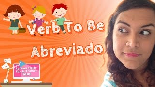 Aprende en Inglés VERB TO BE ABREVIADO [upl. by Imik]