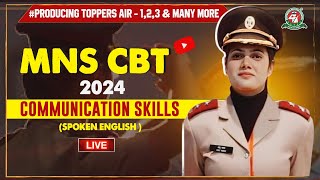 MNS CBT Exam 2024  25 I Spoken English quotLIVEquot🔥Class👉1 for MNS Students I Best MNS Coaching in India [upl. by Wisnicki]