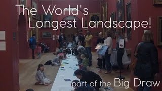 The Worlds Longest Landscape at Dulwich Picture Gallery [upl. by Airdna718]