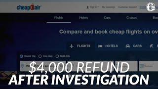 Man gets 4000 refund after Troubleshooters investigate CheapOaircom complaint [upl. by Lore854]