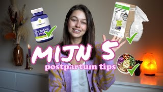 Mijn 5 persoonlijke postpartum tips  haakaa  Vitakruid  kraamweek  kraamvisite [upl. by Anidem527]