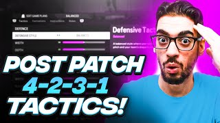 STARTER POST PATCH META 4231 FORMATION amp CUSTOM TACTICS  FC 24 Ultimate Team [upl. by Eerrahs]