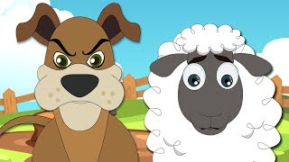 Aesops Fables  The Sheep And The Dog  HooplaKidz [upl. by Casilda]