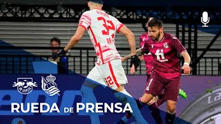 POSTPARTIDO  Oyarzabal y Portu quotBien trabajadoquot  RB Leipzig 22 Real Sociedad  Europa League [upl. by Leanatan]