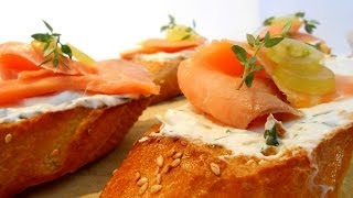 Salmon Bruschetta  PescaFoodie ⚓ Episode 25 [upl. by Ynohtna]