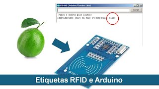 Etiquetas RFID com Arduino Identificando objetos aleatórios [upl. by Alywt]