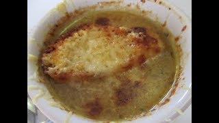 FRENCH ONION SOUP  Learn how to make ONION SOUP Recipe Demonstration [upl. by Teloiv853]